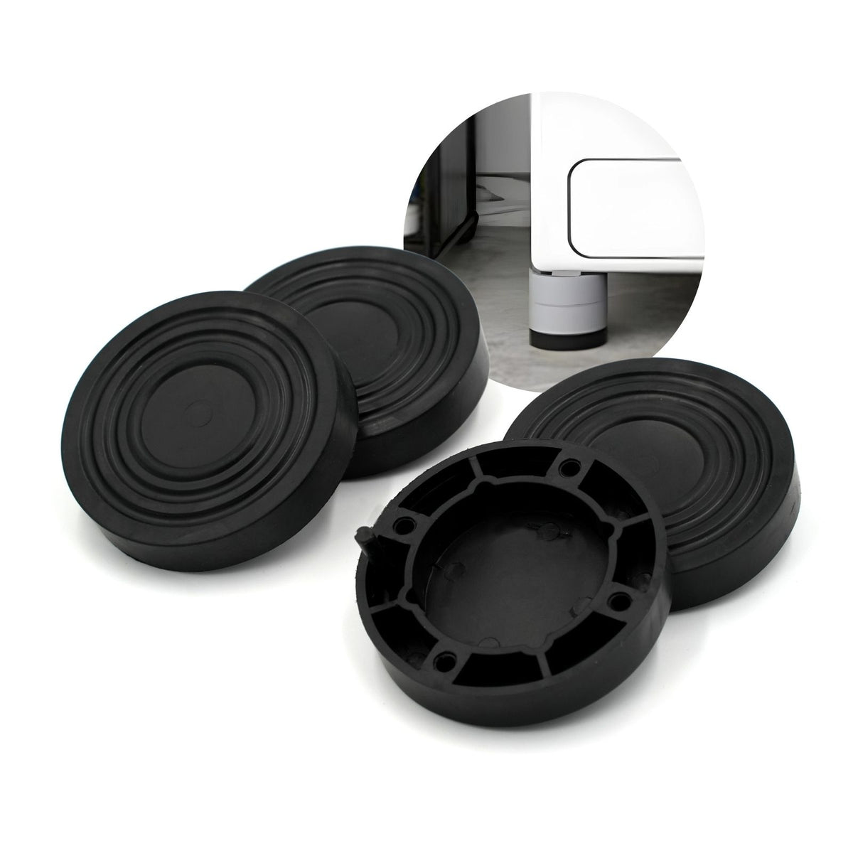 Vibrationsdämpfer 4er-Pack Hauptfuss Anti-Schwingungsfüsse