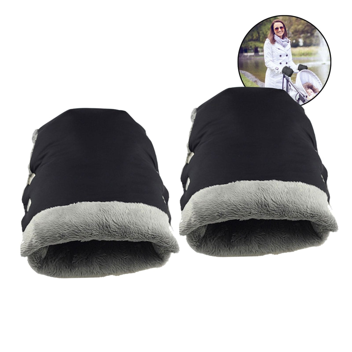 Kinderwagen-Handschuhe Handwärmer Winterhandschuhe Handschutz Handmuff