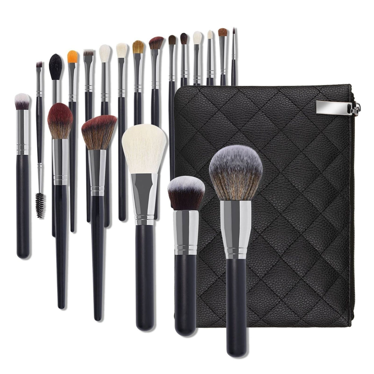 20er-Set Schminkpinsel Kosmetik-Pinsel Schminkzubehör Make-Up-Pinsel