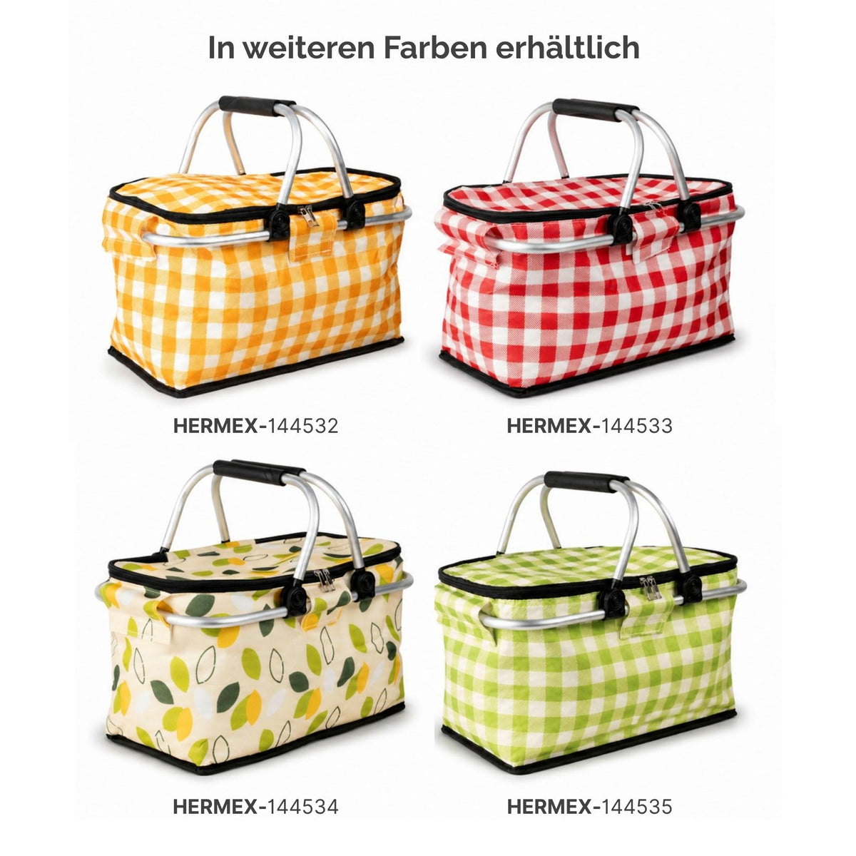 Thermo-Einkaufskorb Kühltasche Isolierkorb Kühlkorb Picknickkorb