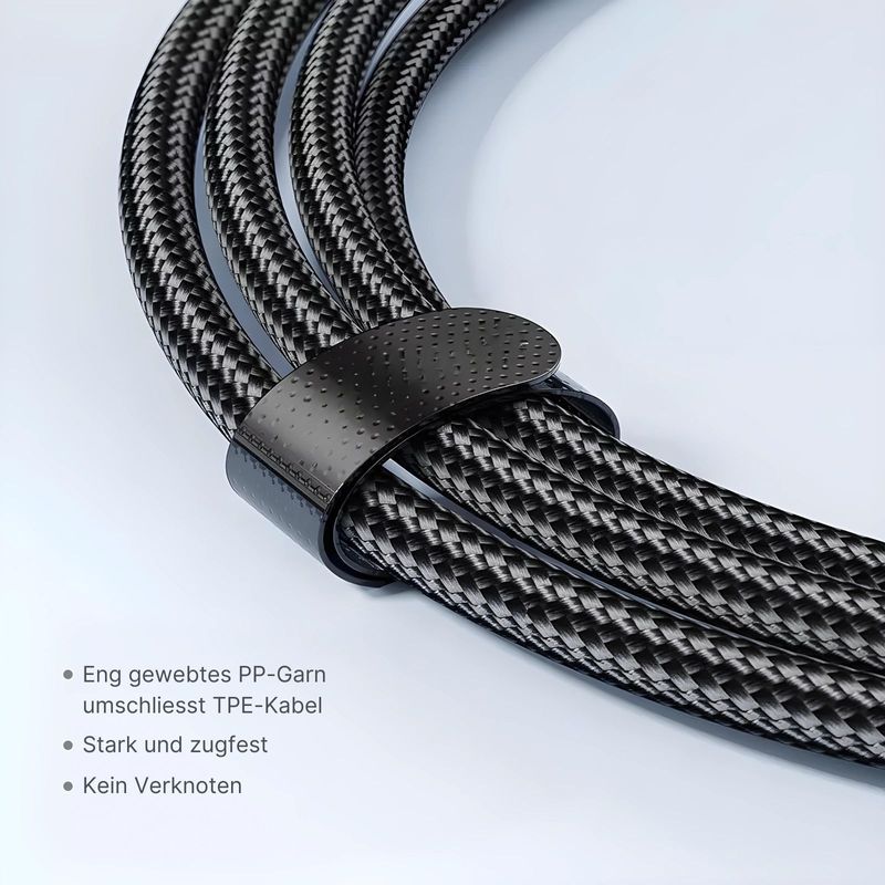 Kabel USB-C zu USB-C 3m 60W Datenkabel Schnellladekabel