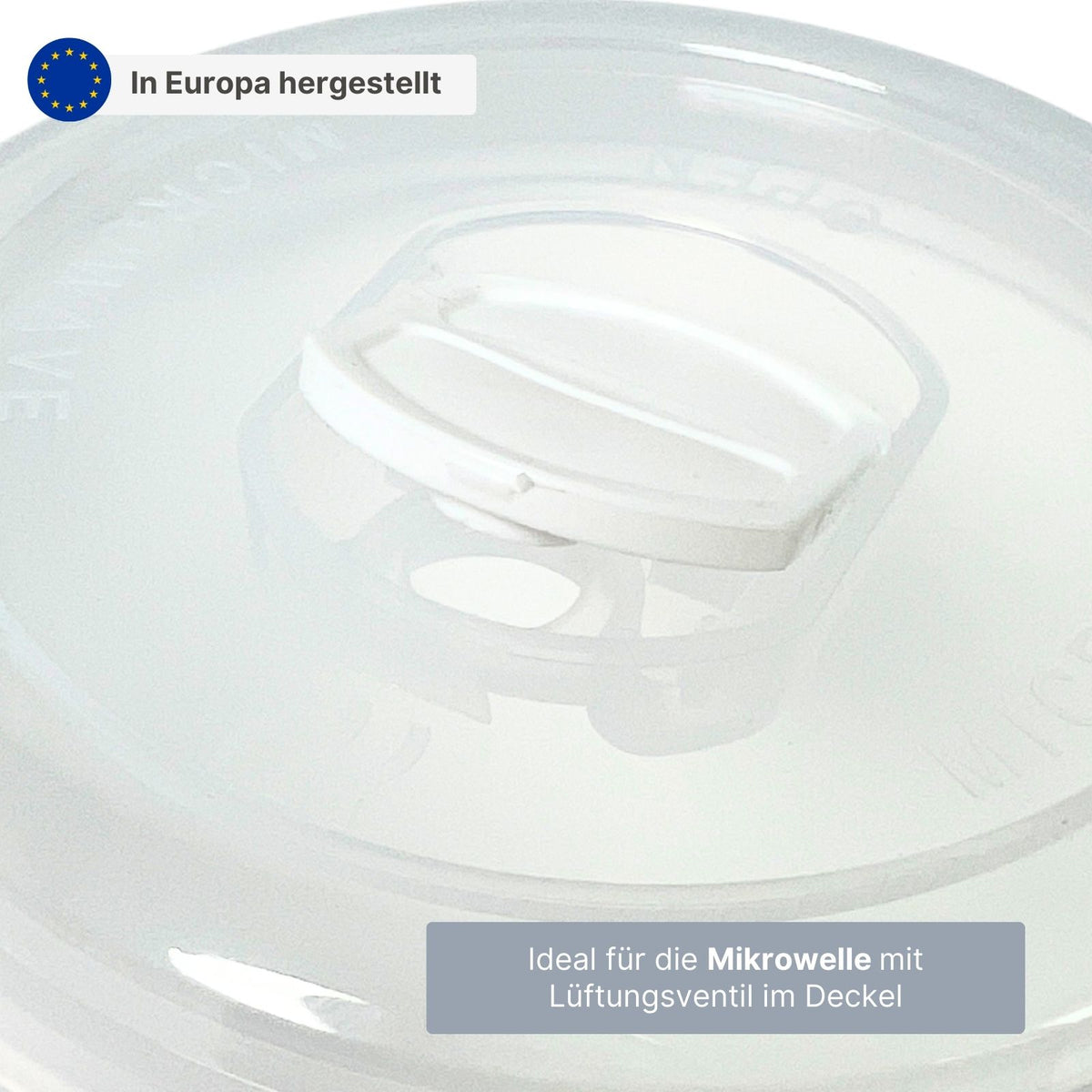 Mikrowellen-Tasse mit Henkel Suppen-Mug Mikrowellen-Becher Lunchbecher