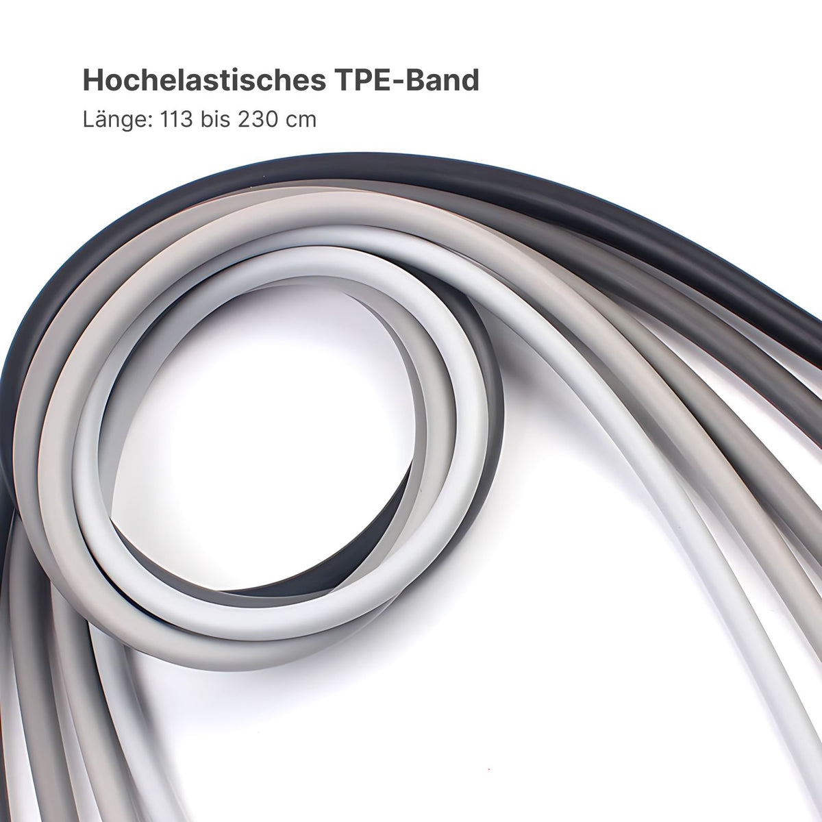 11-tlg. Set Fitnessband Resistance-Band Widerstandsband Trainingsband