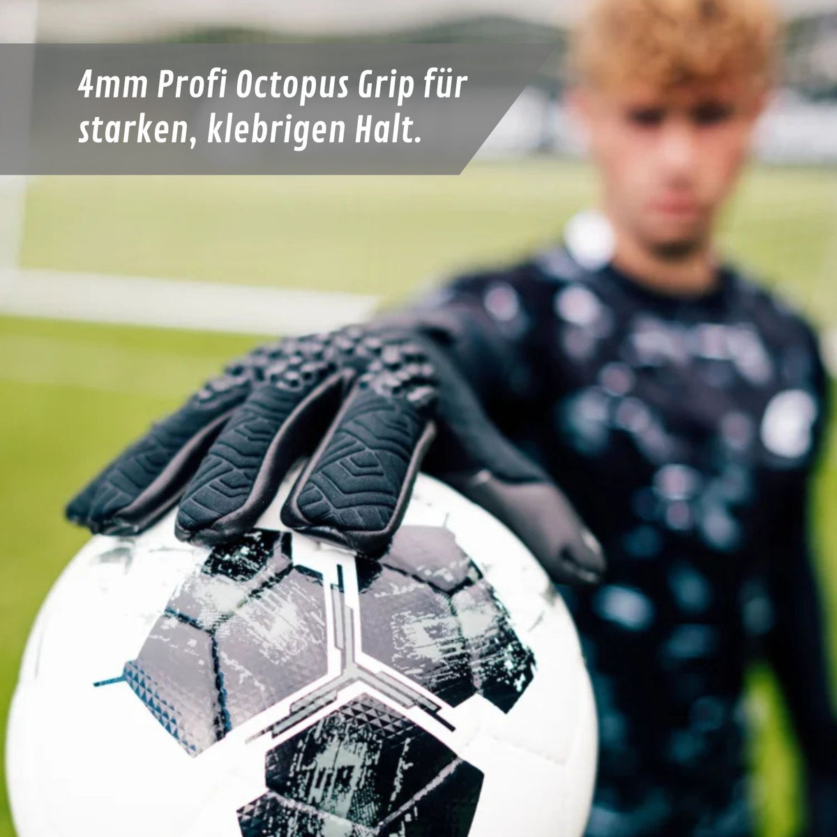 Fussballhandschuhe Nero Deep Dark Gr. 9 Torwart Goalie Handschuhe