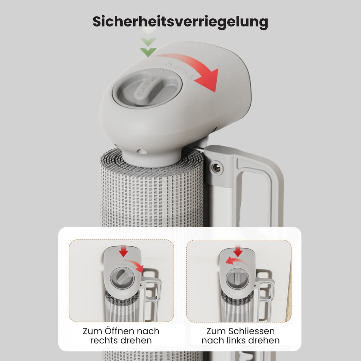 Tür-Barriere Schutzgitter Treppenschutzgitter Absperrgitter