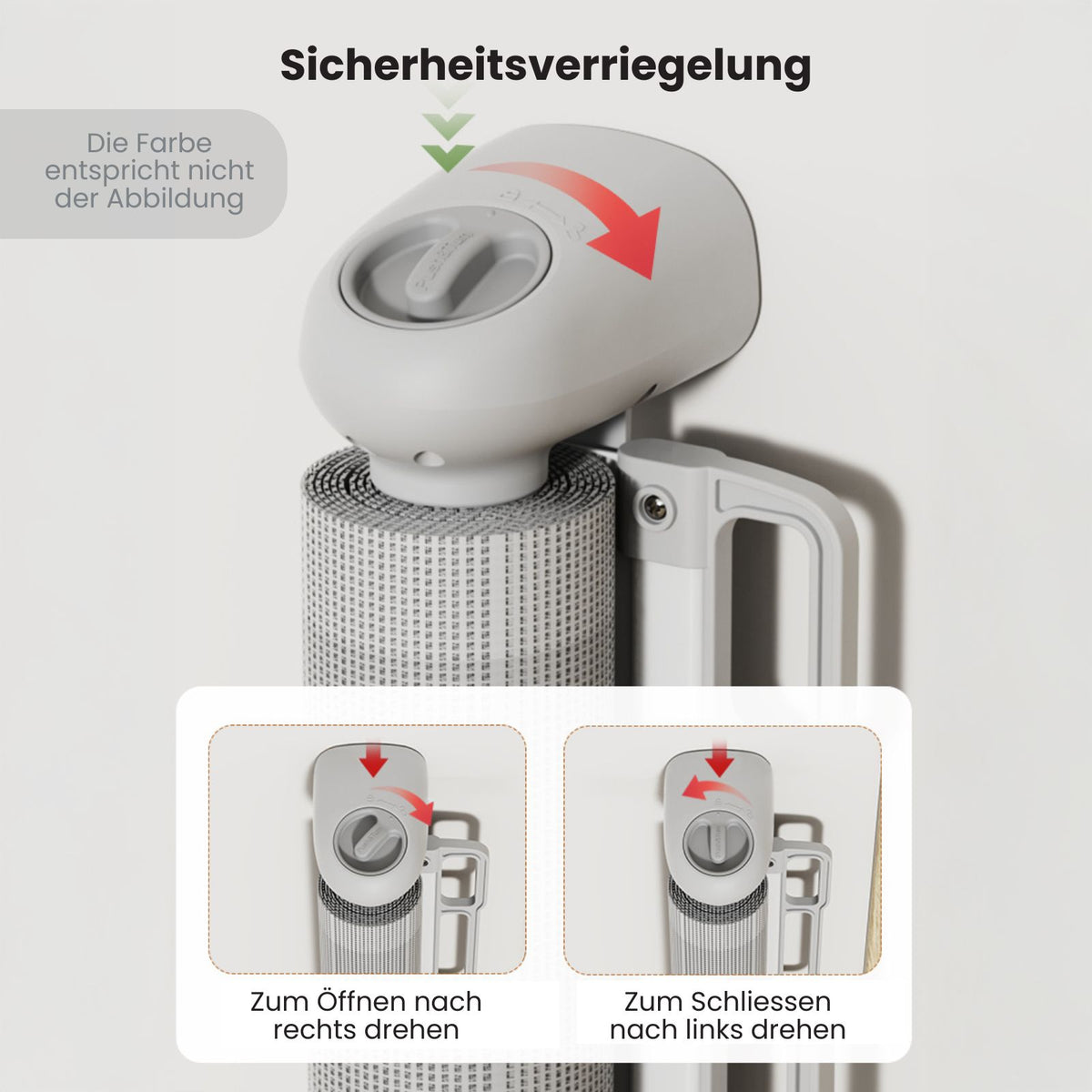 Absperrgitter Schutzgitter Tür-Barriere Treppenschutzgitter