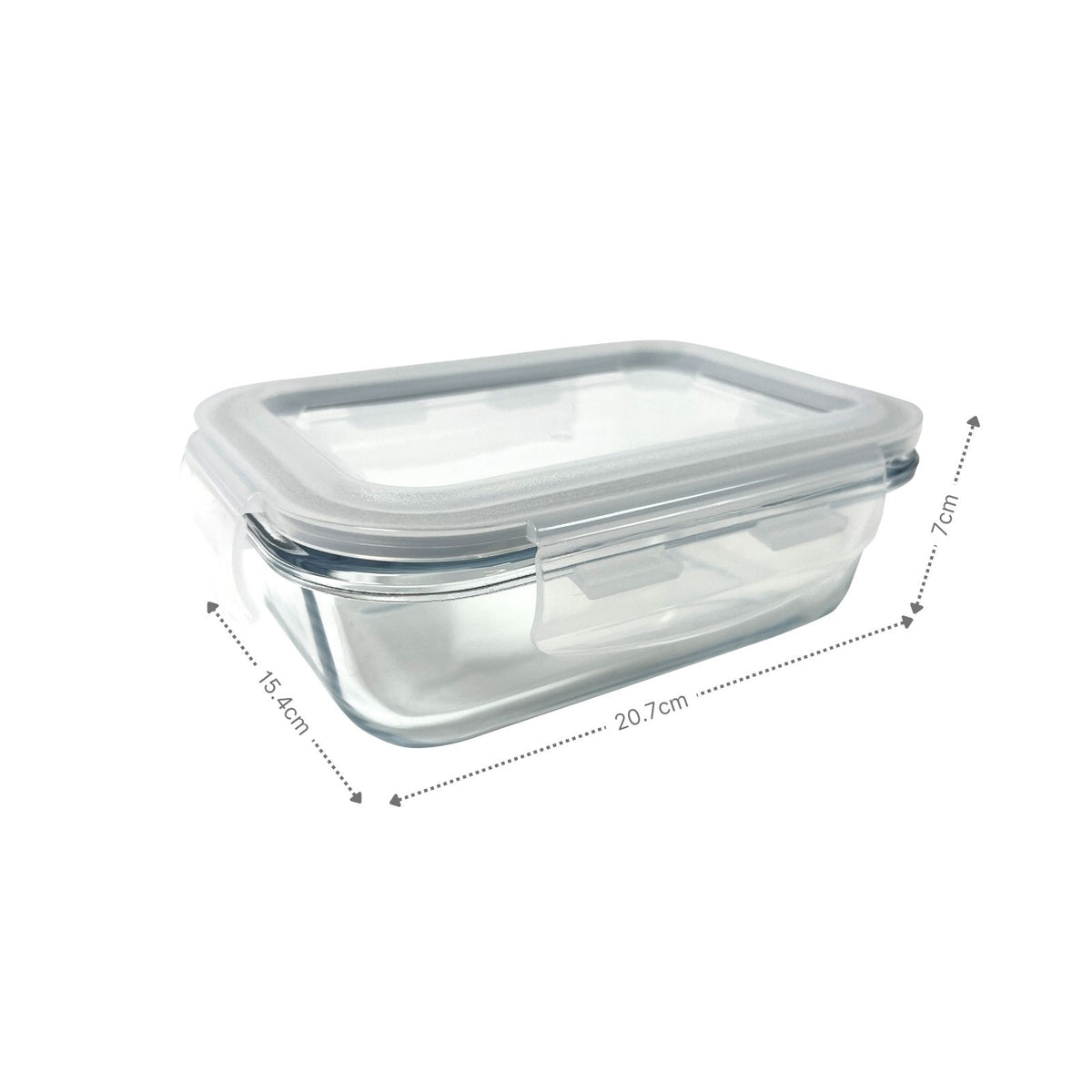 Glas-Vorratsbehälter Vorratsdose Frischhaltedose Frischhaltebox