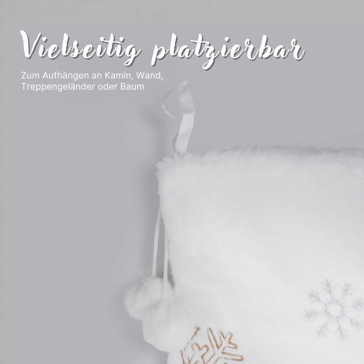 Weihnachtsstiefel Weihnachtsstrumpf Nikolausstrumpf Weihnachtsdeko
