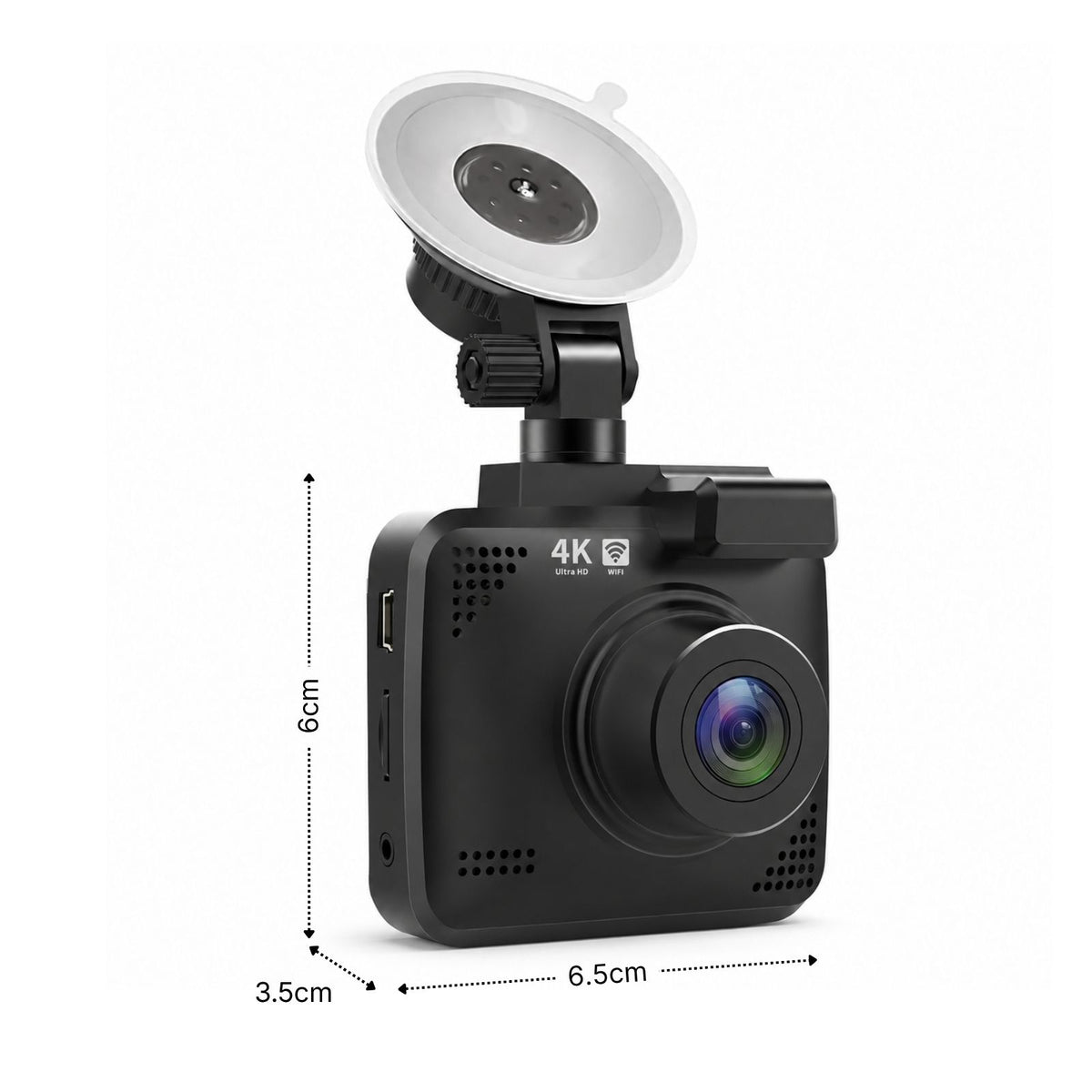 4K Dual-Dashcam mit Hardwire-Kit Onboard-Kamera mit Stromanschluss-Set