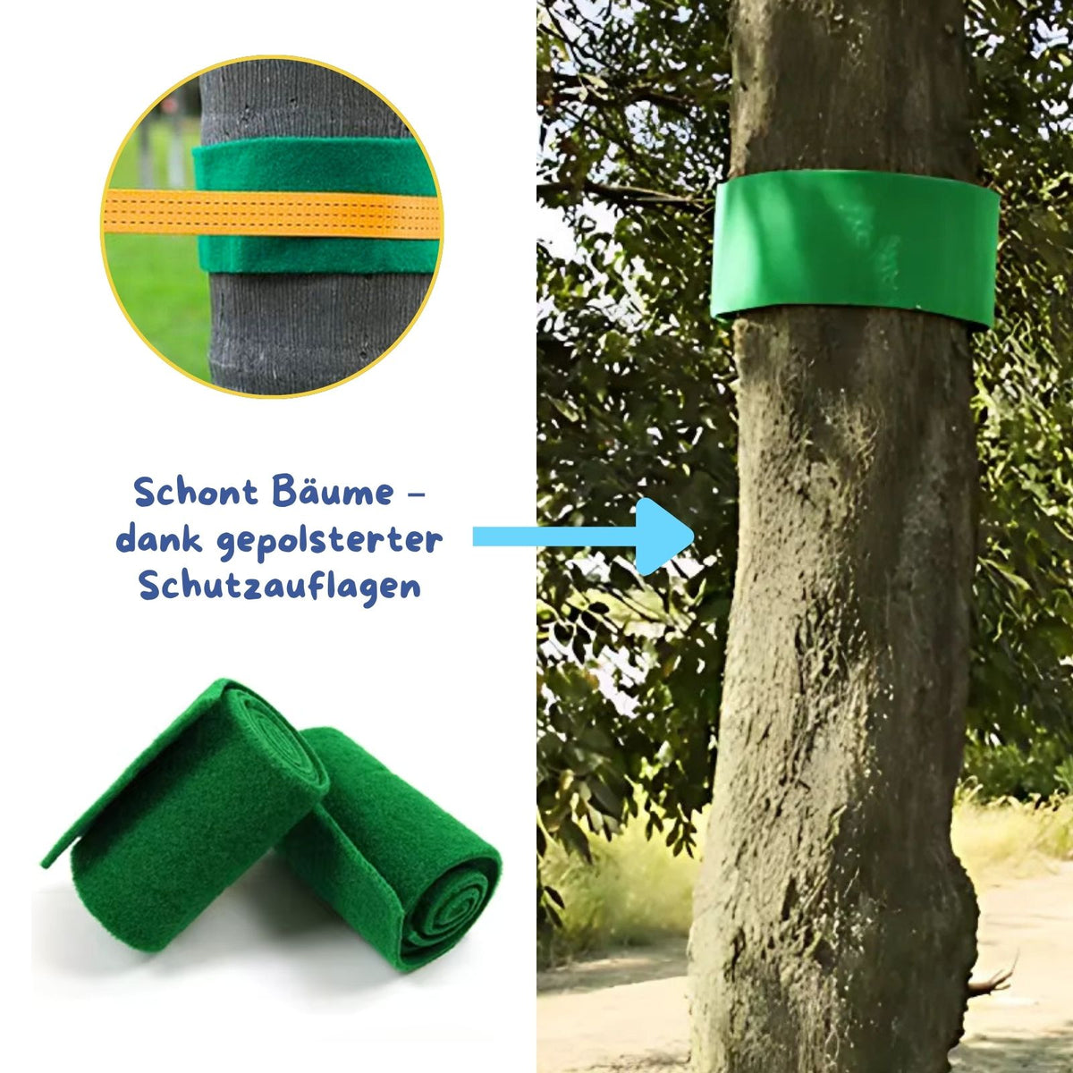 Slackline-Set für Kinder Kletterseil-Set Hangel-Set Hindernisparcours