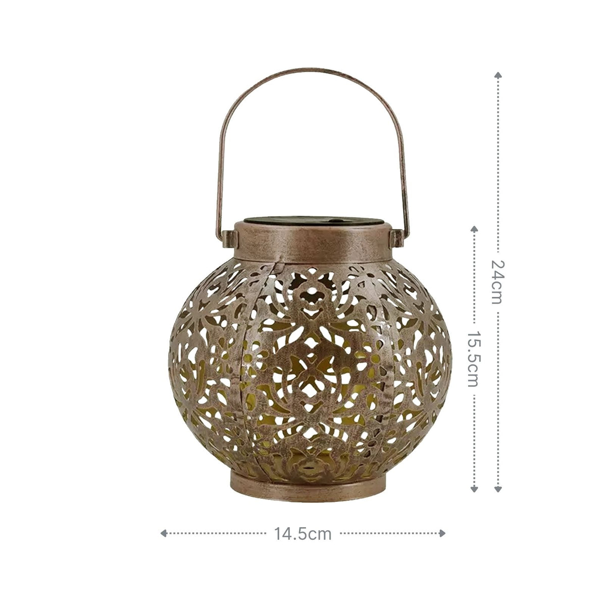 Outdoor Solarleuchte Gartenlaterne Solarlampe LED Laterne Solarlaterne