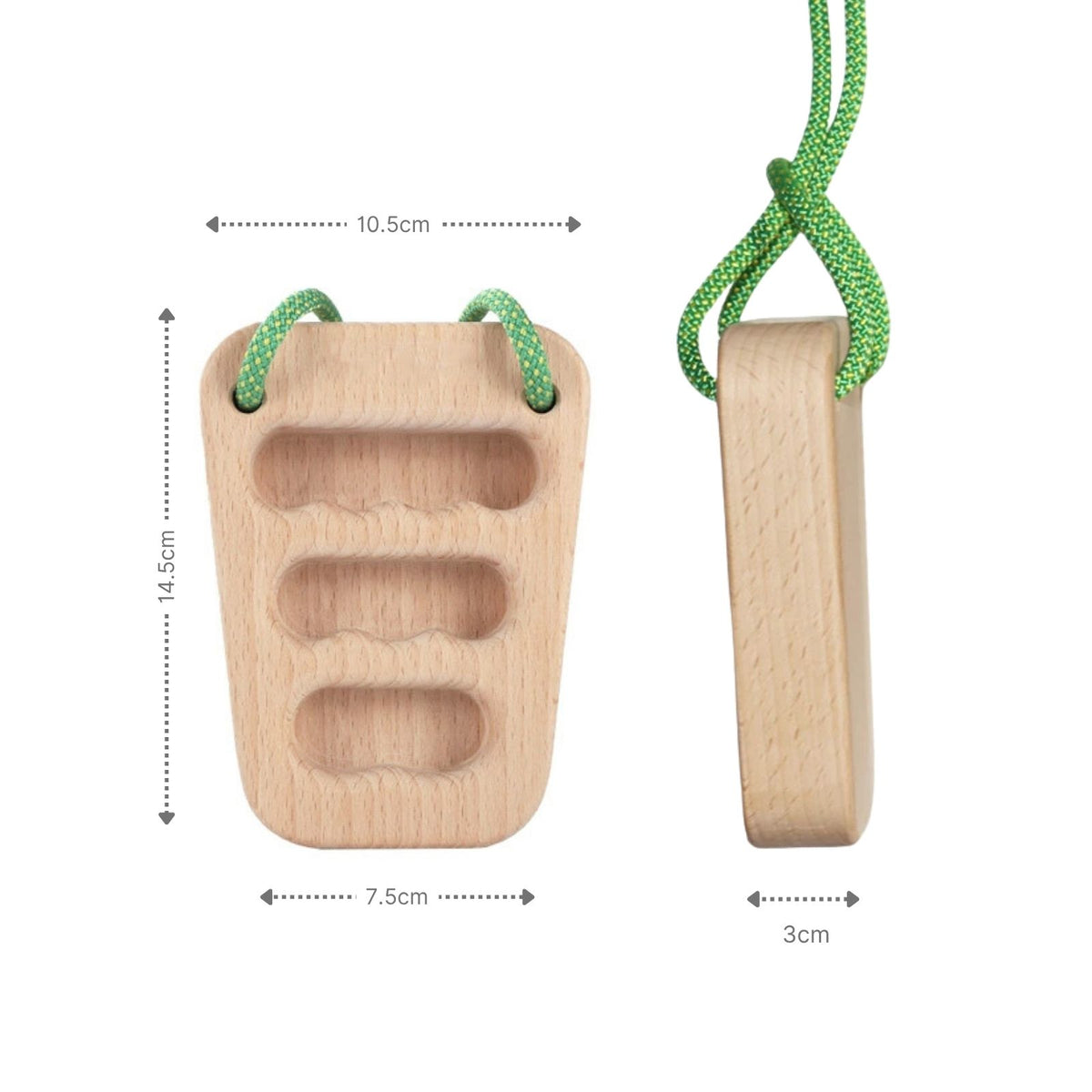 2er-Set Fingerboard Trapez Kletterzubehör Hangboard Kletterbrett