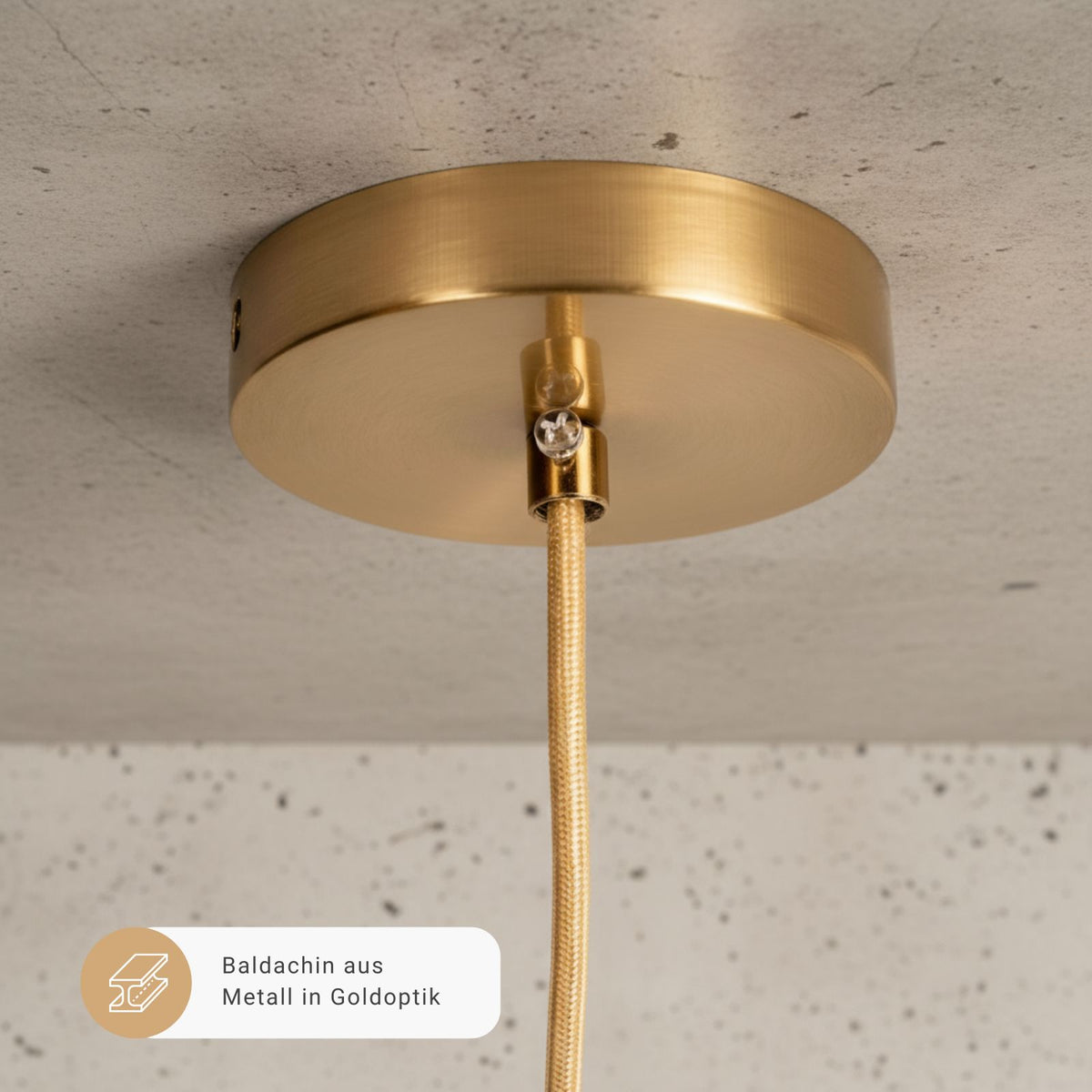 2er-Set Glas-Pendelleuchte Lampe Pendellampe Hängelampe Deckenleuchte