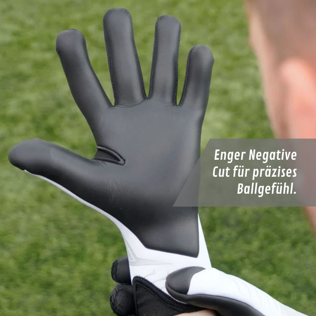 Fussballhandschuhe Future Vision silvR Gr. 9.5 Torwart Goalie Handschuhe