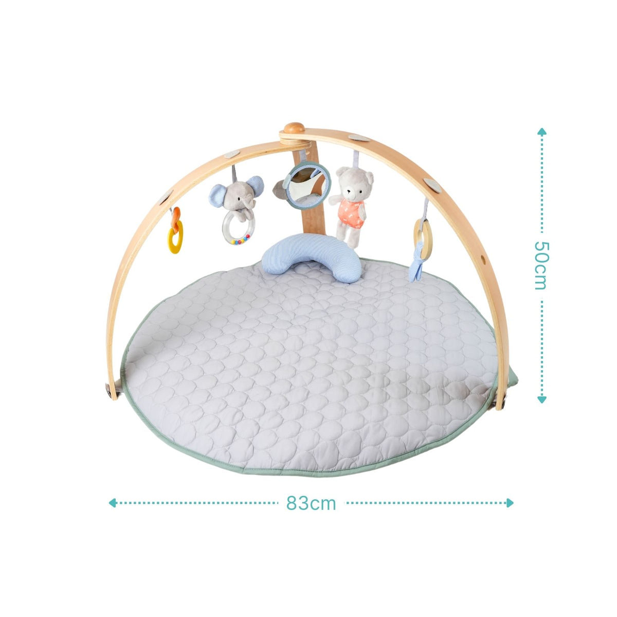 Baby-Spielmatte Spieldecke Krabbeldecke mit Spielbogen Activity Decke