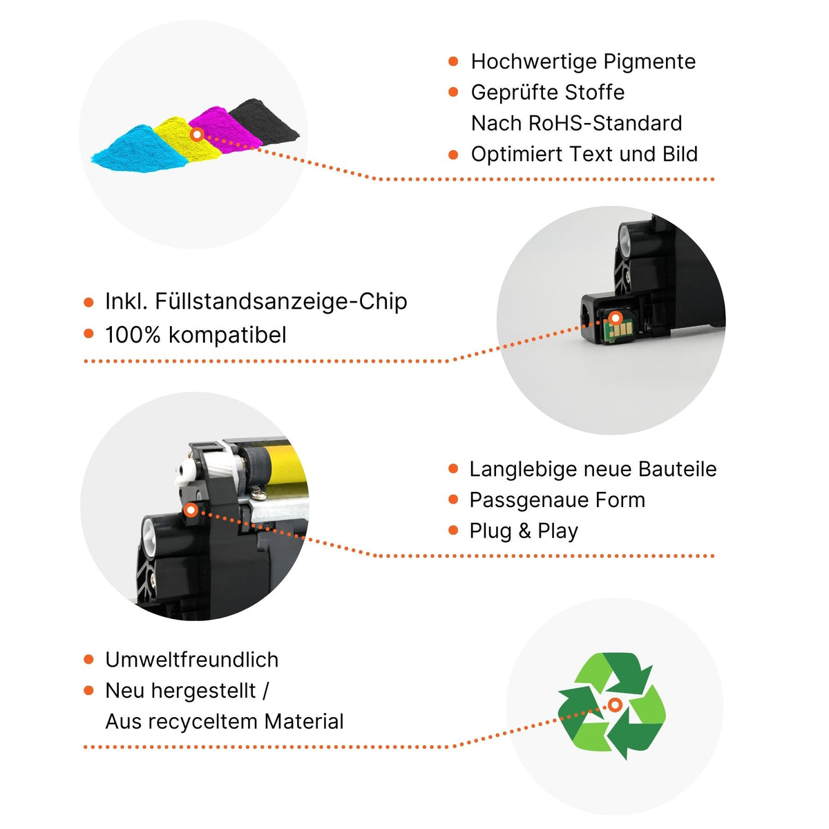 Kompatibler Toner für Brother DCP-9010CN