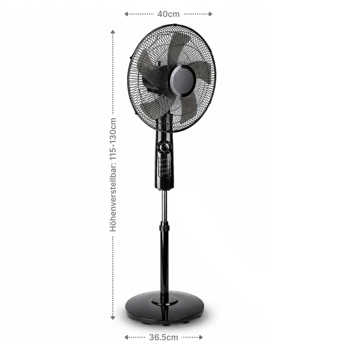 Standventilator Ventilator mit Standfuss Raumventilator Standlüfter
