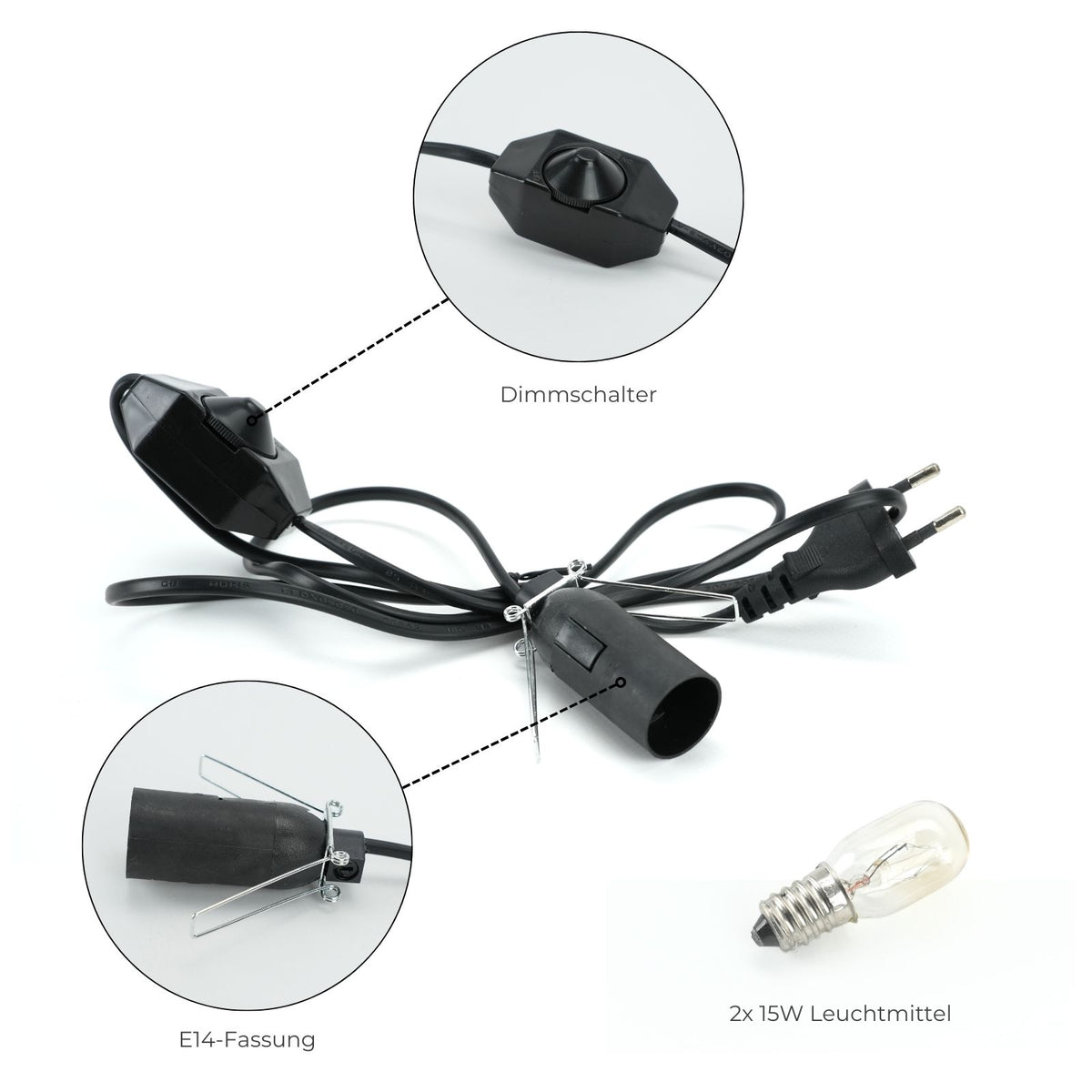 Himalaya-Salzlampe Dekotischlampe Salzkristalllampe Kristallsalzleuchte