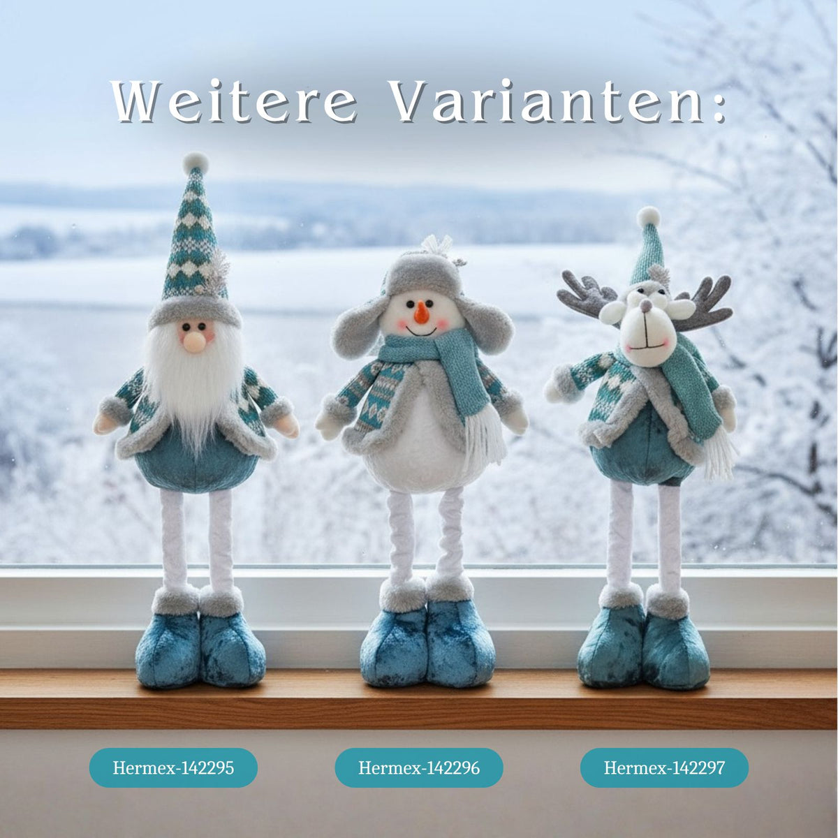 Deko-Schneemann Schneemannfigur Stehfigur Schneemann Dekofigur Winter