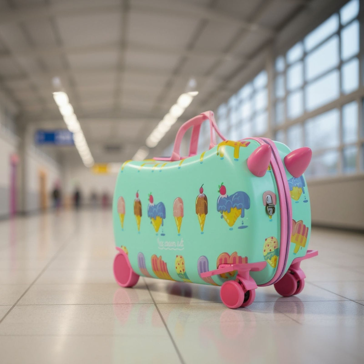 Kinderkoffer Reisegepäck Hartschalenkoffer Kindertrolley Koffer