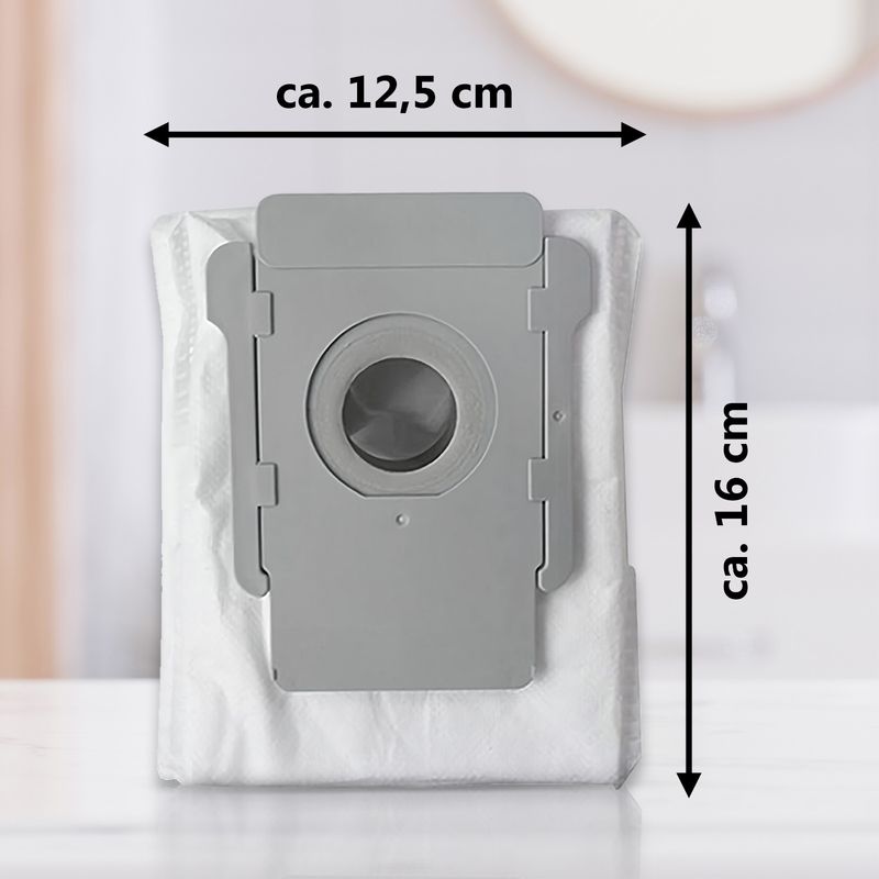4er-Set Alternative Staubbeutel zu iRobot Roomba Serie i Clean Base