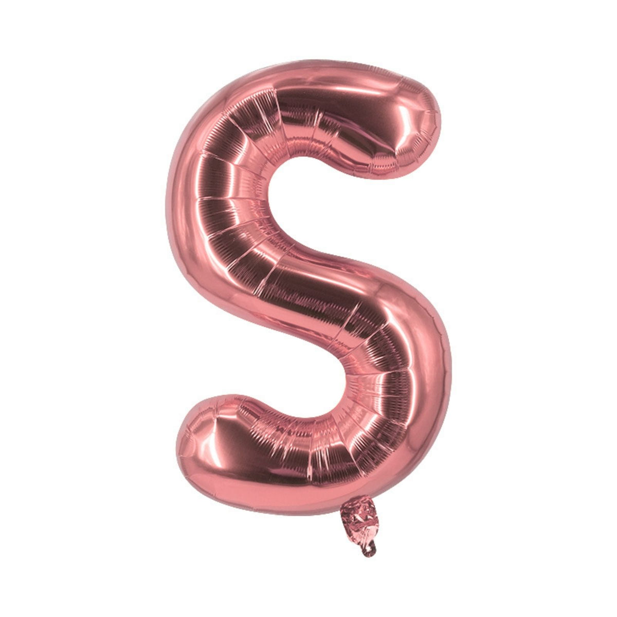 Buchstabenballon S Roségold Geburtstagsparty Ballon Folienballon 80cm