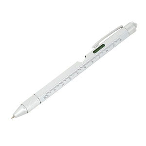 8in1 Multi-Kugelschreiber Multifunktionsstift Touchpen Wasserwaage Schraubendreher