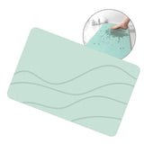 Diatomit-Fussmatte Stein-Badematte Kieselgur-Matte Badvorleger fürs Badezimmer