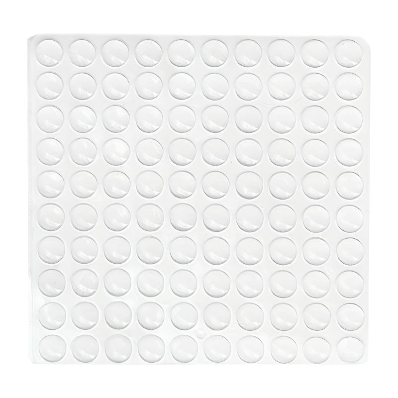 Anti-Rutsch-Pads 100-Stück selbstklebende Schutzpuffer Silikonpads