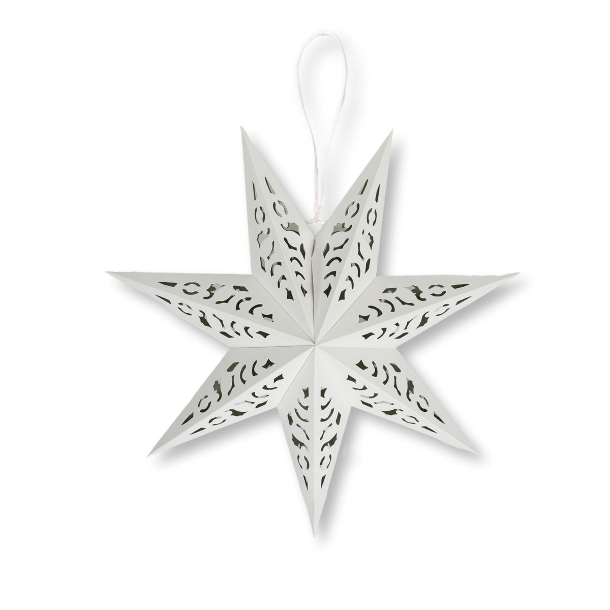 LED Leuchtstern Weihnachtsstern Beleuchtung Hanging Star Laterne Faltstern