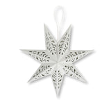 LED Leuchtstern Weihnachtsstern Beleuchtung Hanging Star Laterne Faltstern