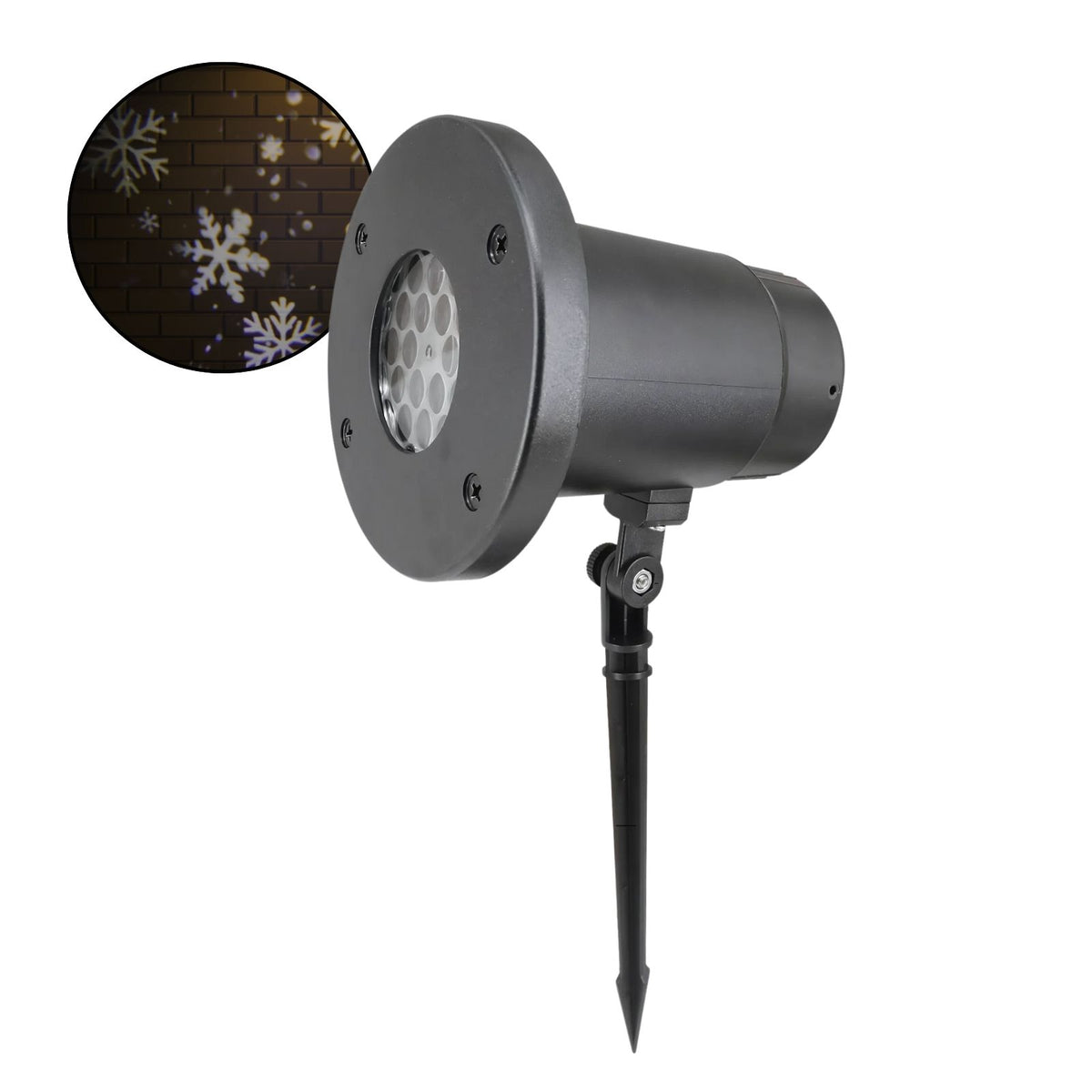 Outdoor-Schneeflocken-Projektor Videoprojektor Beamer LED-Projektorlampe