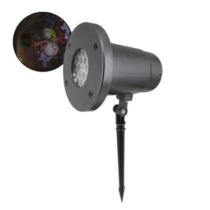 Outdoor-Weihnachtsmotive-Projektor LED-Projektorlampe Videoprojektor Beamer