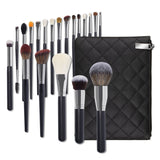 20er-Set Schminkpinsel Kosmetik-Pinsel Schminkzubehör Make-Up-Pinsel