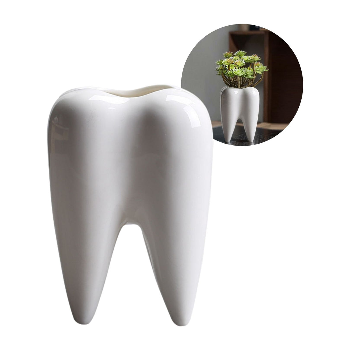 Pflanzenvase Blumentopf Dekovase Stifthalter Keramikvase