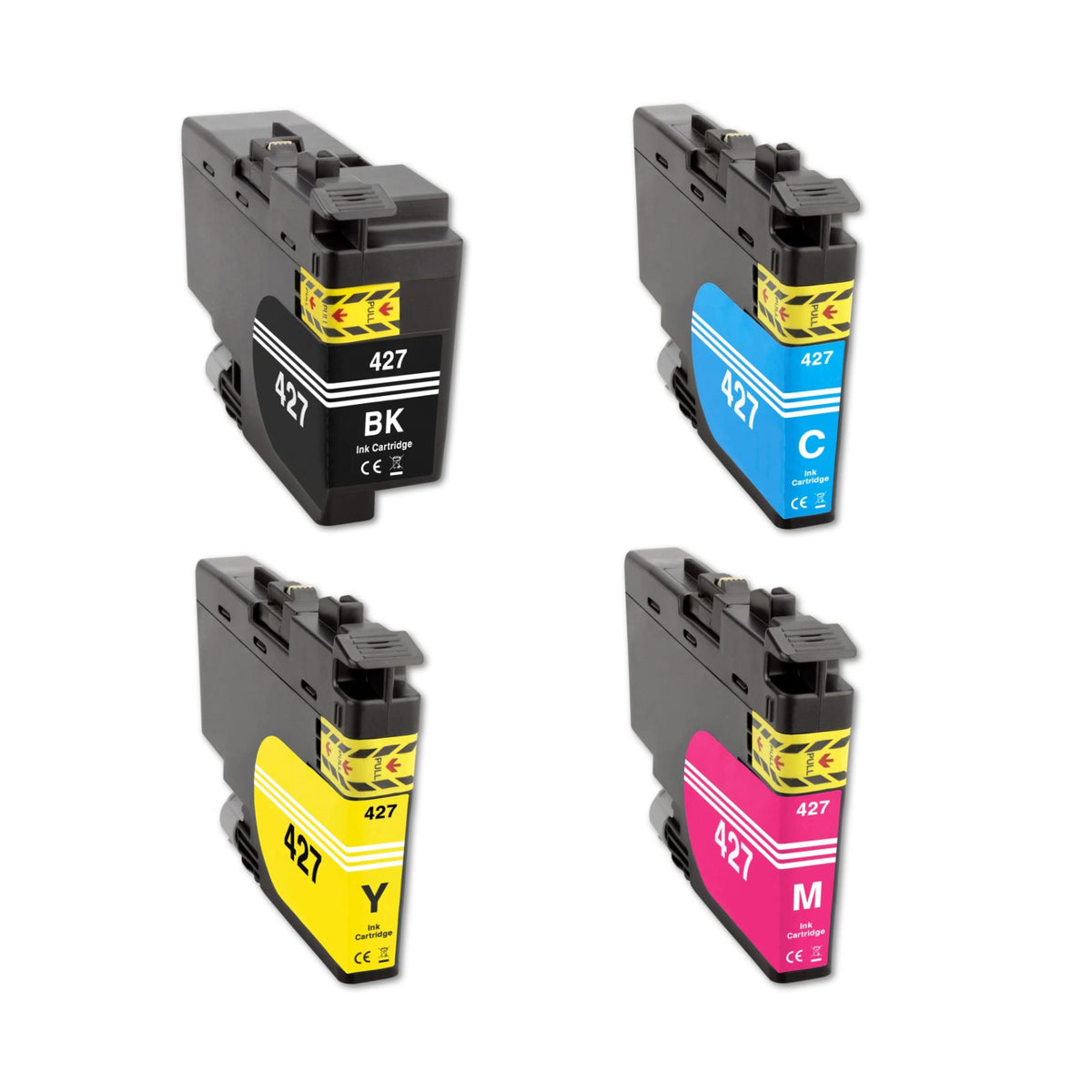 Kompatible Tintenpatrone für Brother MFC-J6957DW - Black Cyan Yellow Magenta - 4er Set