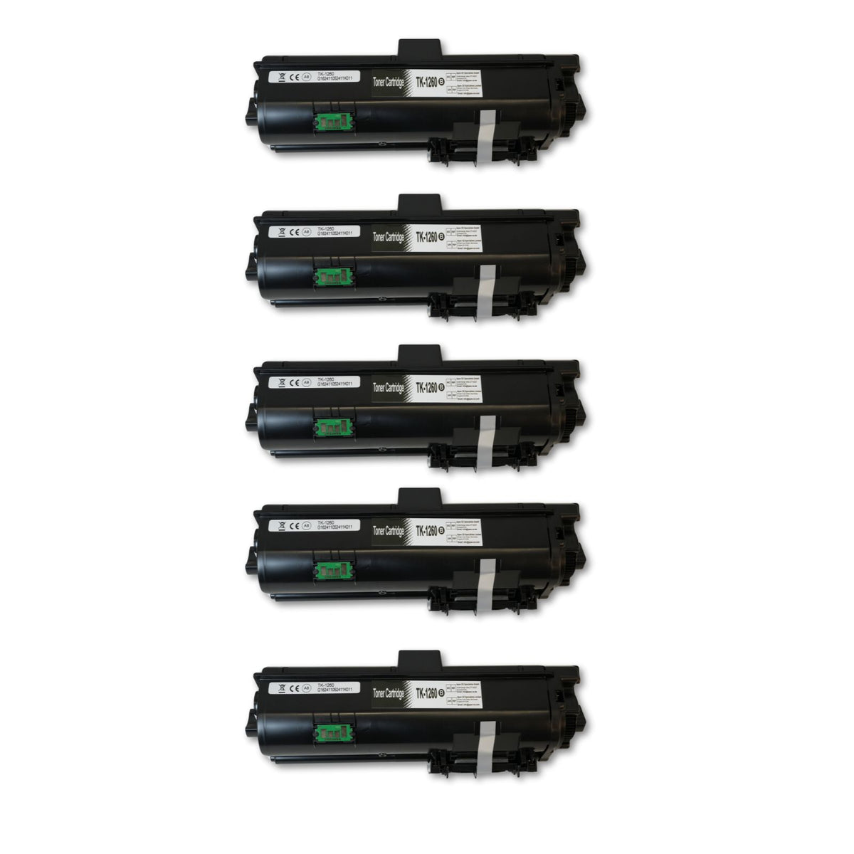 Alternativer Toner zu Kyocera TK-1260 - Black 5 Stück