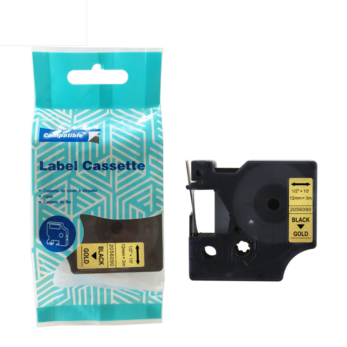 Alternatives Etikettenband zu Dymo 2056090 Neon-Beschriftungsband