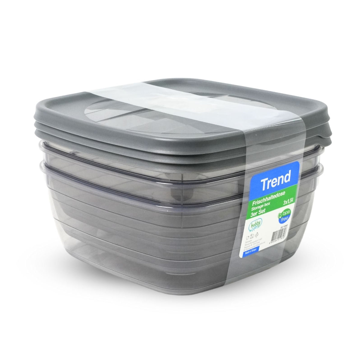 3er-Set Frischhaltedosen Meal-Prep-Vorratsdosen Aufbewahrungsdosen