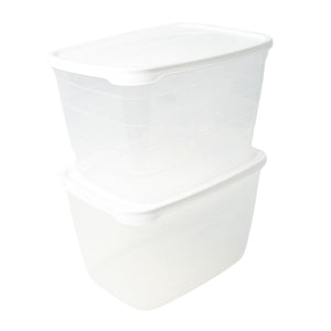 2er-Set Frischhaltedosen Aufbewahrungsdosen Meal-Prep-Dosen Boxen