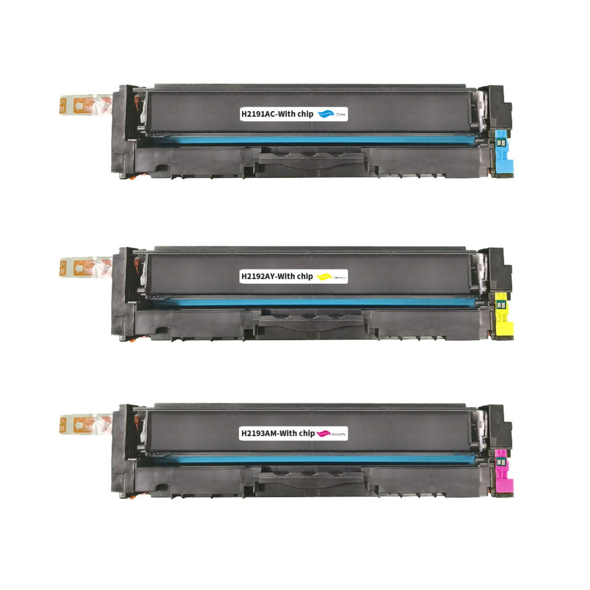 Alternativer Toner zu HP 219A - Cyan Yellow Magenta - 3er Set