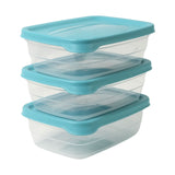 3er-Set Boxen Frischhaltedosen Aufbewahrungsdosen Meal-Prep-Dosen