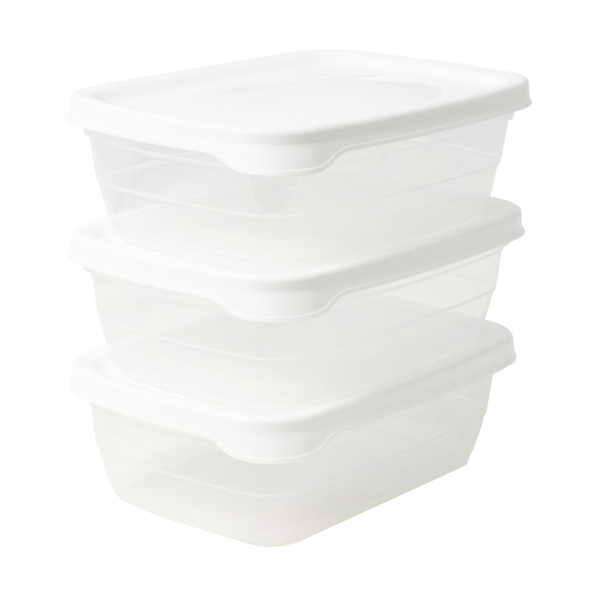 3er-Set Boxen Meal-Prep-Dosen Aufbewahrungsdosen Frischhaltedosen