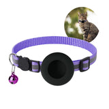 Halsband Katzenhalsband mit Airtag-Halterung Hundehalsband