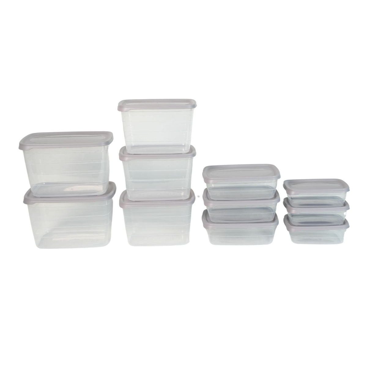 11-tlg. Frischhaltedosen-Set Gefrierdosen Meal-Prep-Dosen Vorratsdosen