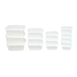14-tlg. Frischhaltedosen-Set Meal-Prep-Dosen Vorratsdosen Gefrierdosen