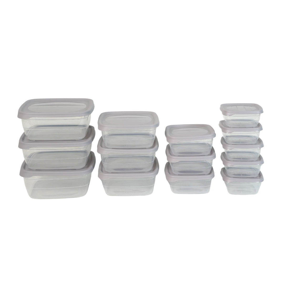 14-tlg. Frischhaltedosen-Set Gefrierdosen Vorratsdosen Meal-Prep-Dosen