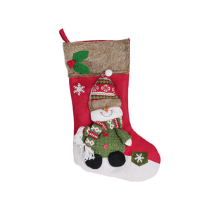 Weihnachtsstrumpf Weihnachtsstiefel Nikolausstrumpf Weihnachtsdeko