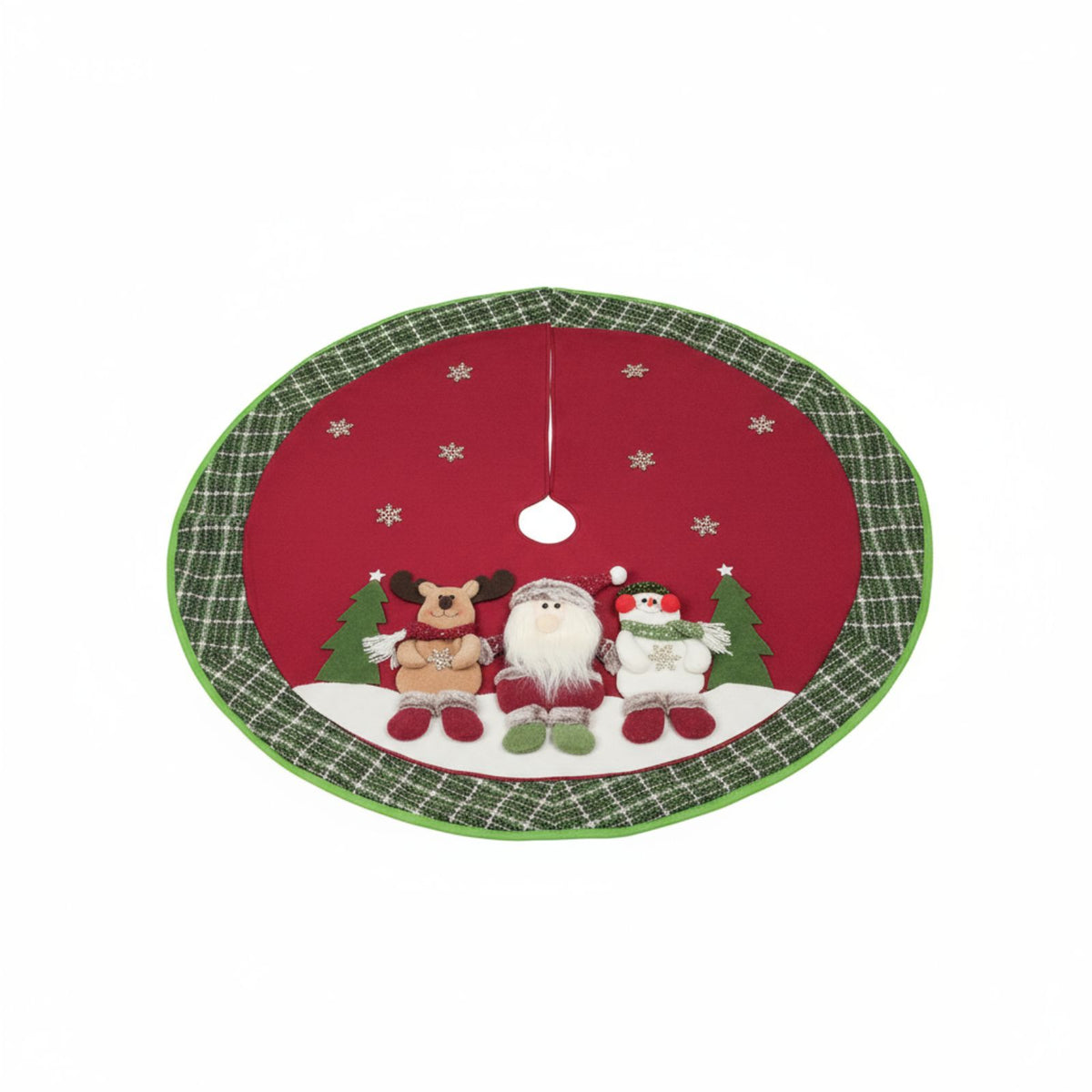 Christbaumdecke Weihnachtsbaum-Teppich Tannenbaum-Rock Baumunterlage