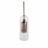 Glas-Deckenleuchte Hängelampe Pendelleuchte Deckenlampe Hängeleuchte